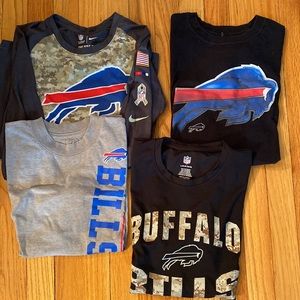 4-T shirts. Buffalo Bills. 14-16 Boys